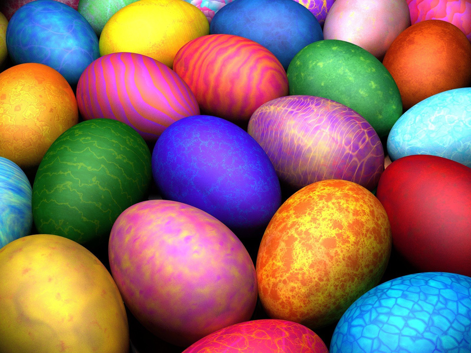 eier ostern farbe muster