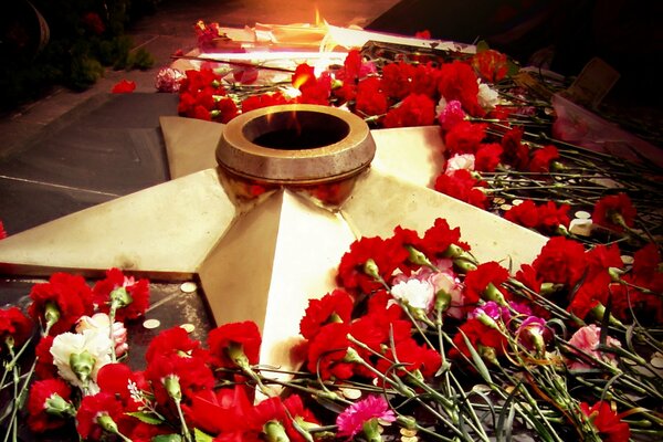 Eternal Flame on Victory Day