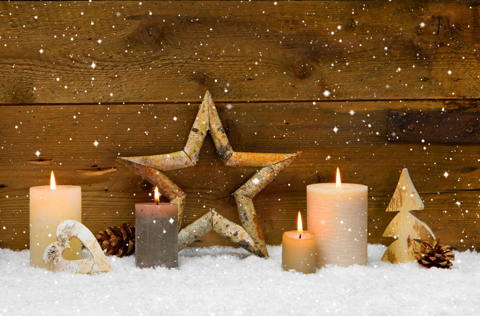 invierno velas estrella conos vacaciones feliz navidad decoración de navidad corazón vacaciones invierno feliz navidad decoraciones de navidad estrellas