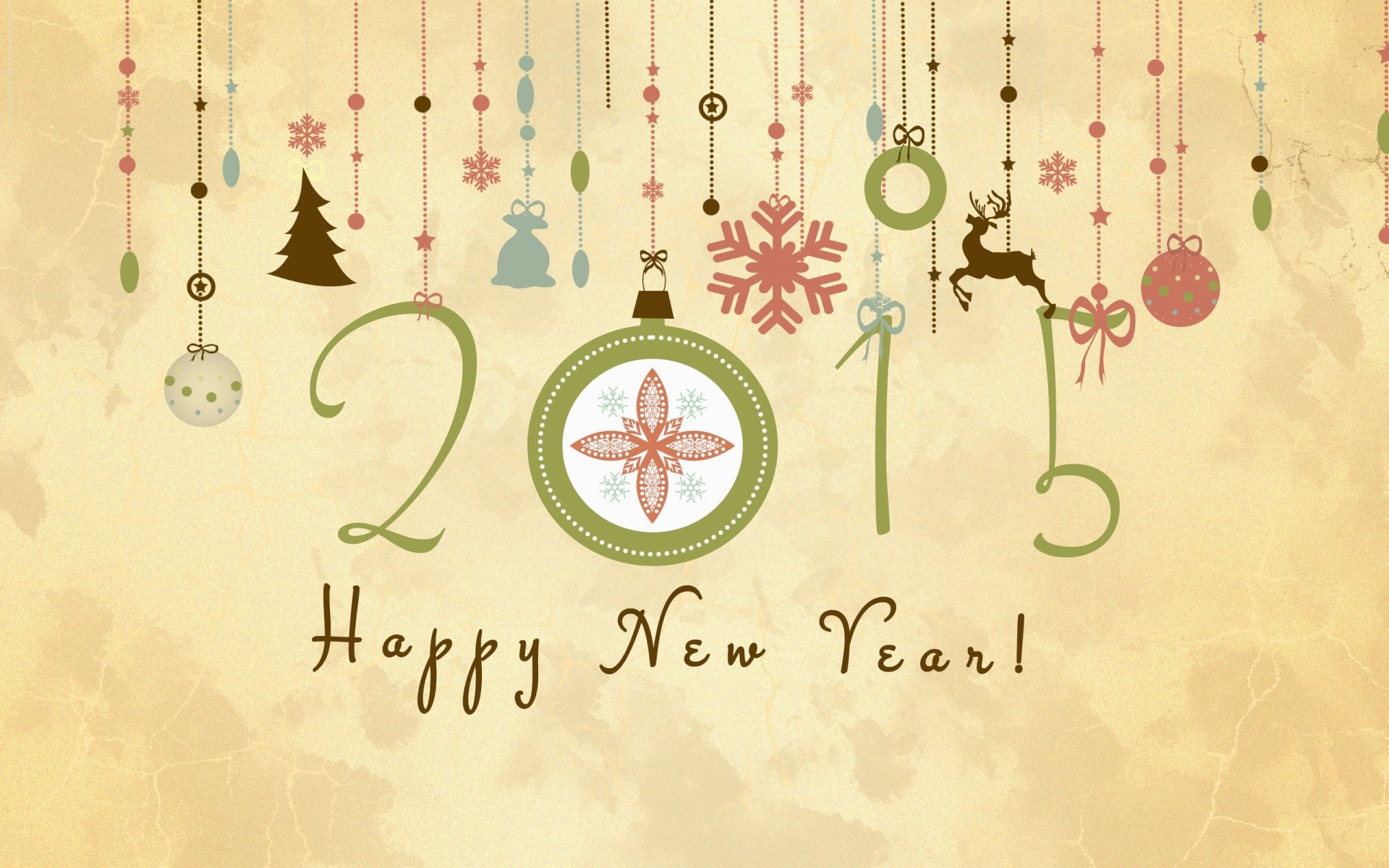 new year 2015 holiday picture decoration