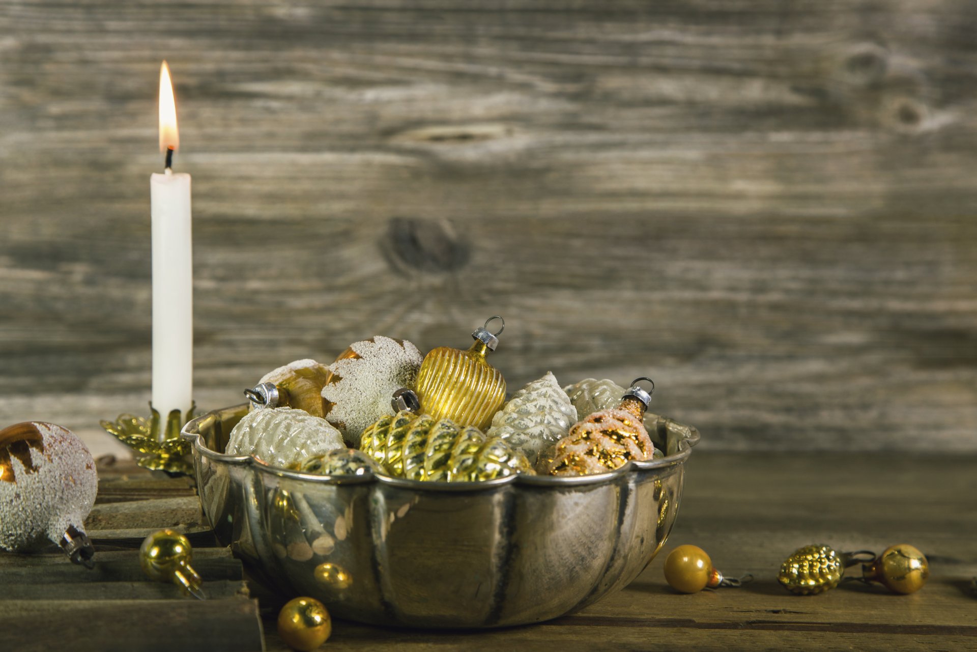 año nuevo navidad velas