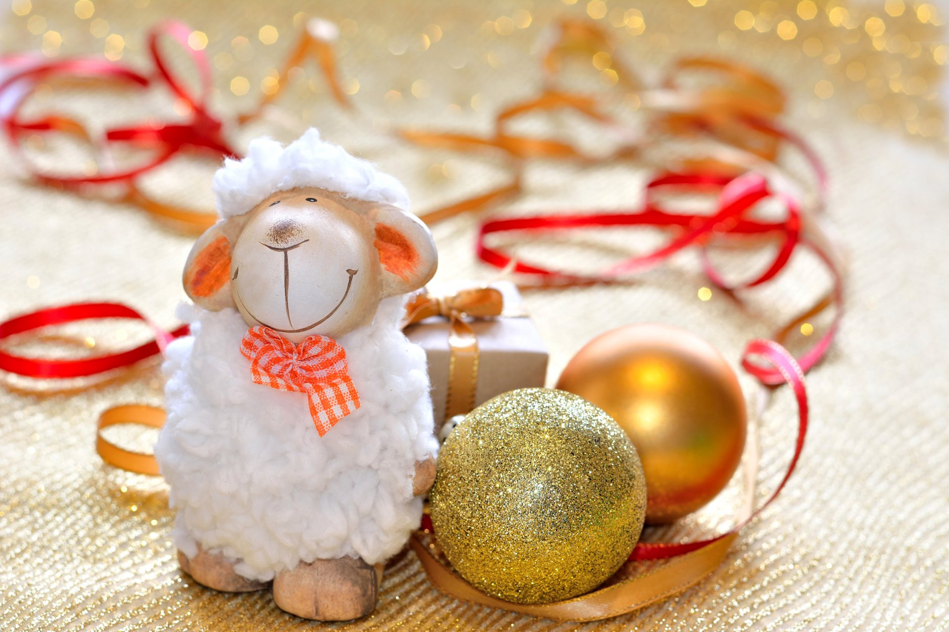 heureux nouvel an moutons décoration mouton 2015