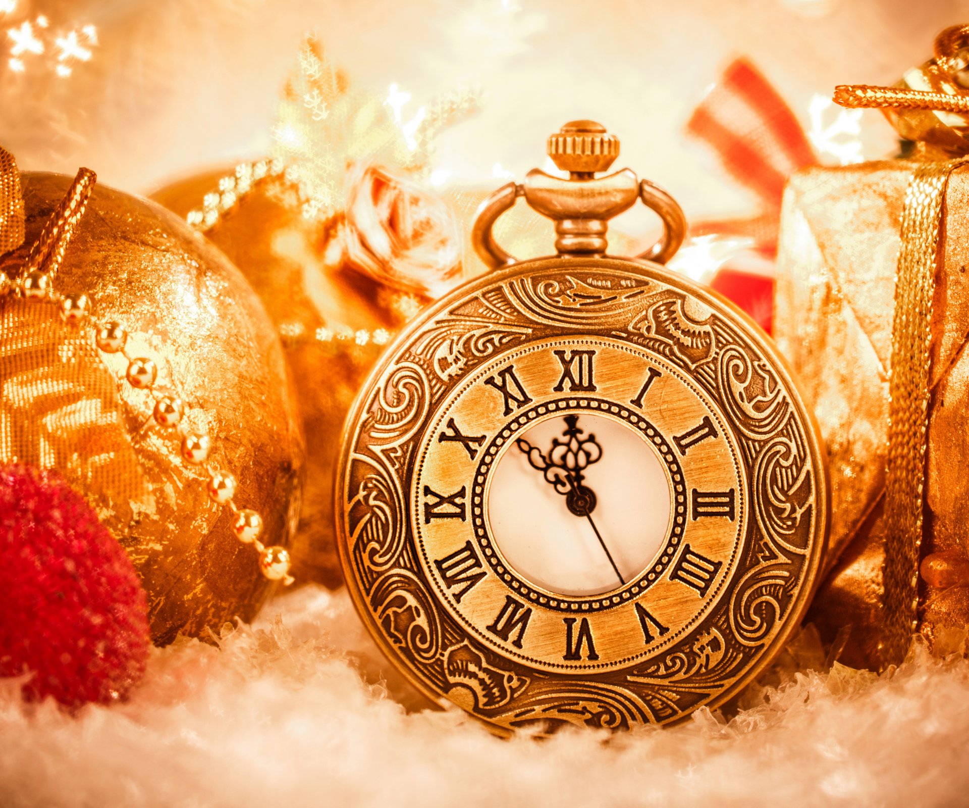 vacanze capodanno natale orologio foto