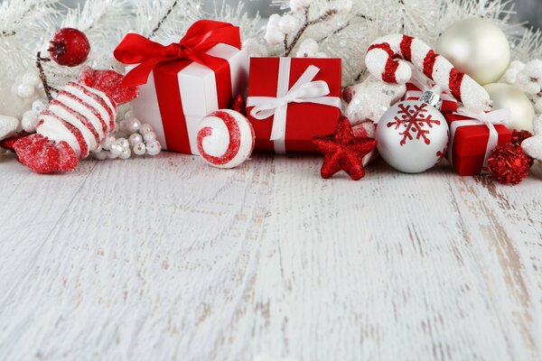 Atributos para la celebración de año nuevo y Navidad