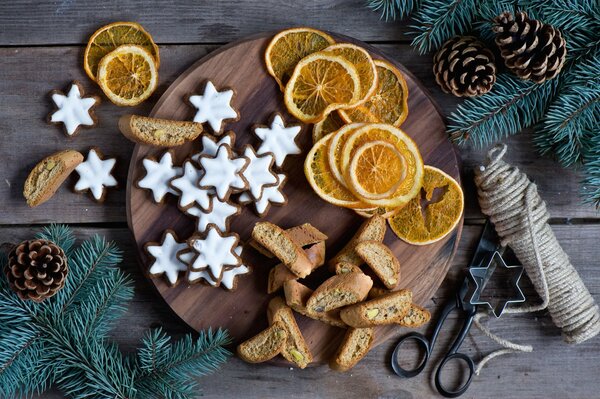 Biscotti di Capodanno. Dolcetto di Capodanno