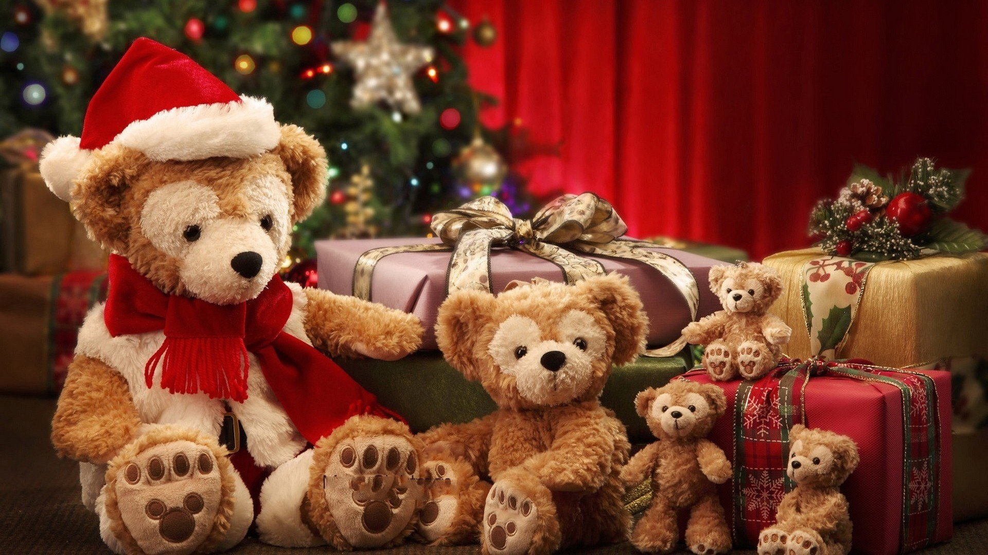 neujahr weihnachten teddybär