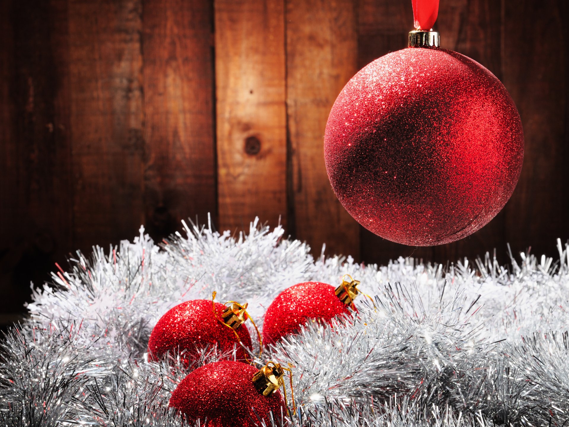 natale nuovo anno decorazioni palle tinsel