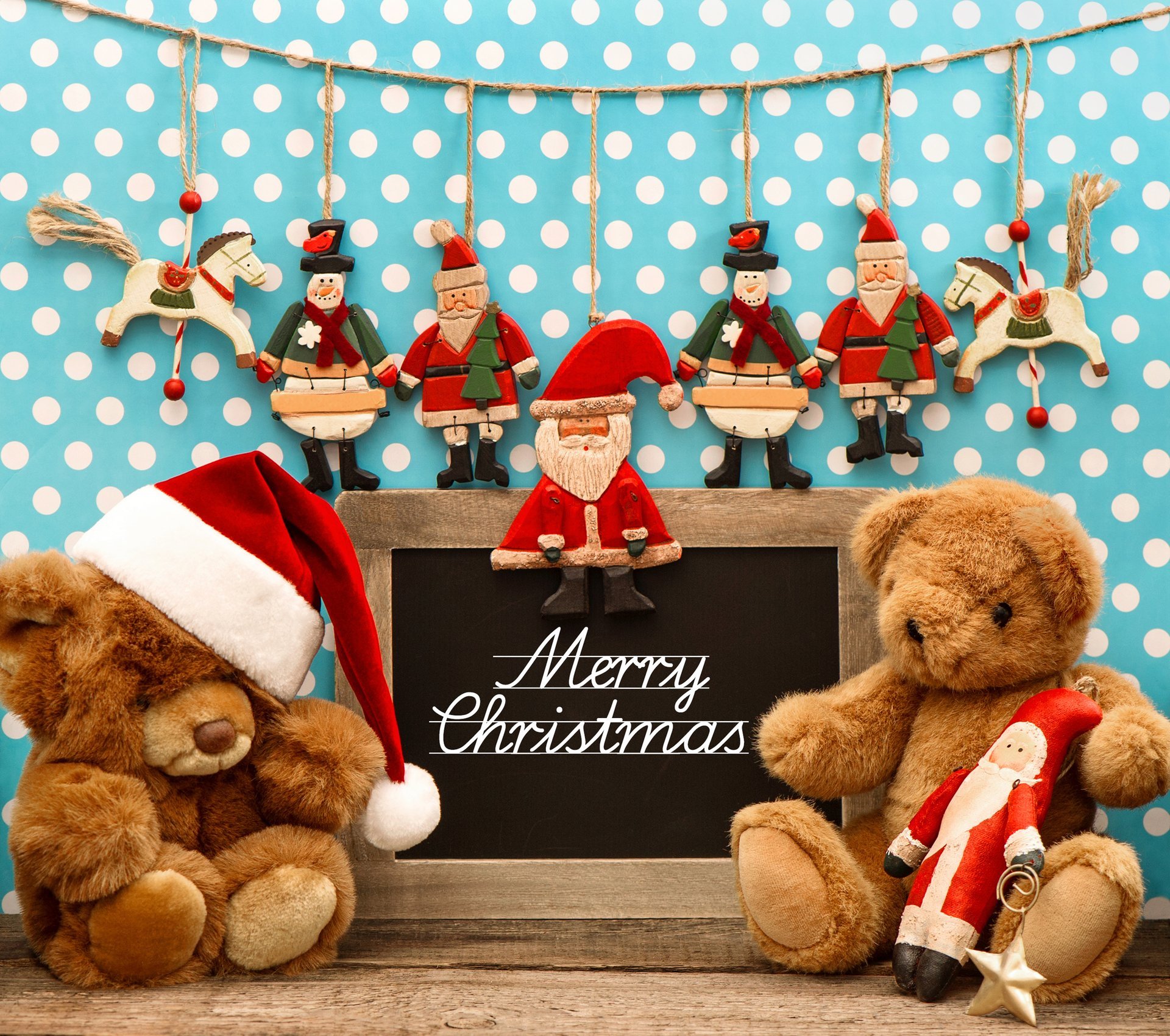 new year christmas holiday bulbs decoration teddy bear