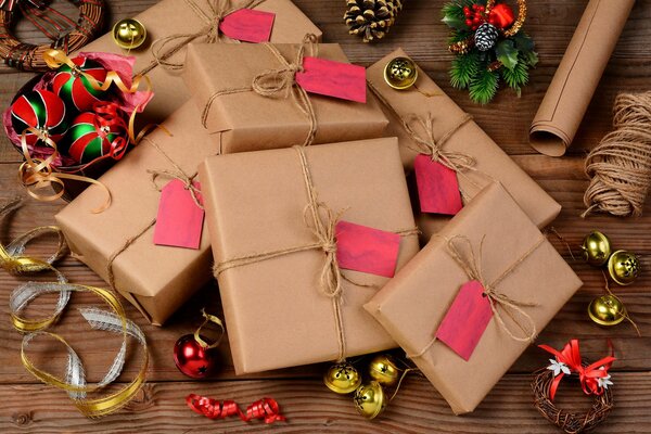 Mom packed gifts for everyone