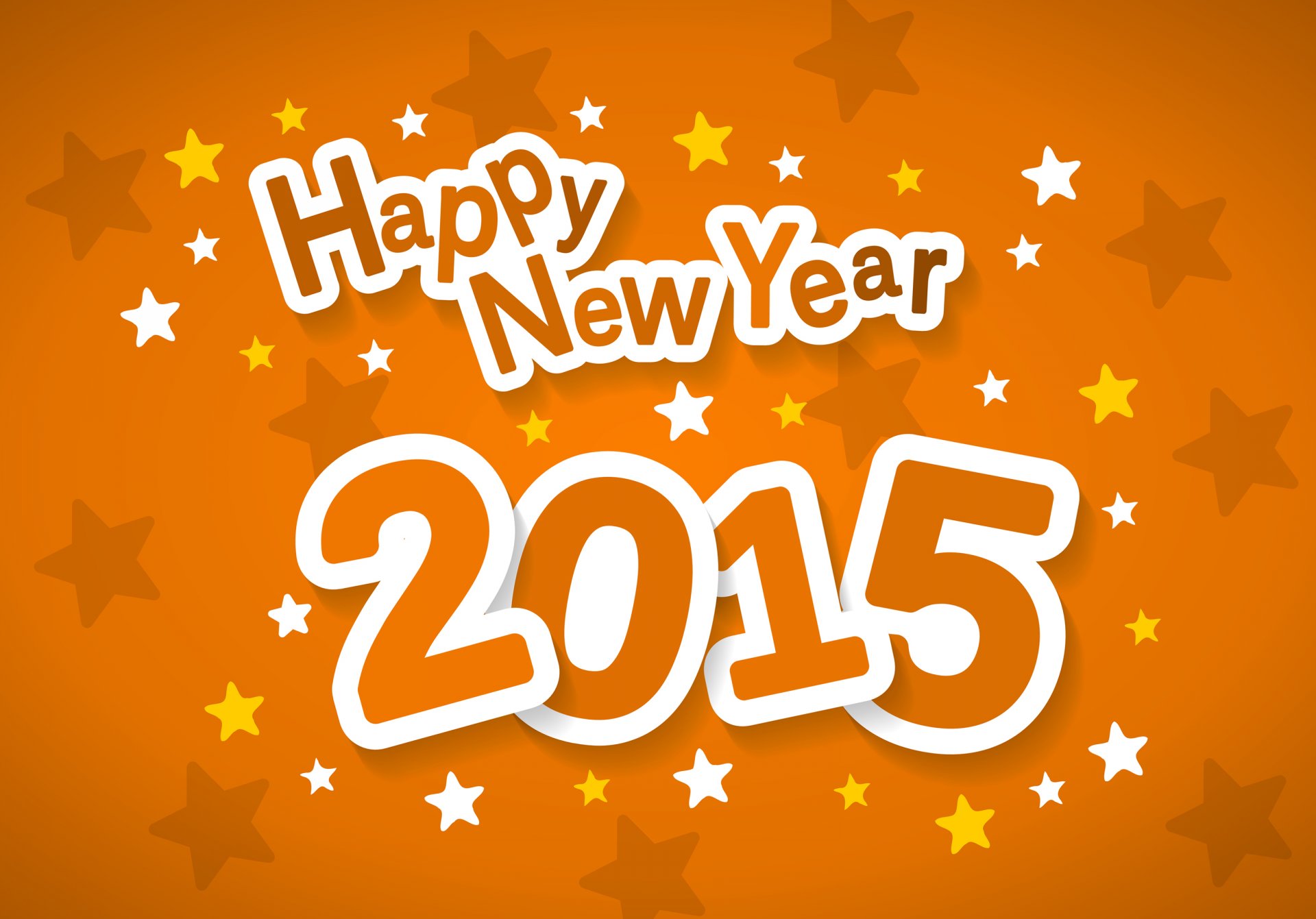 happy new year christmas 2015 background star