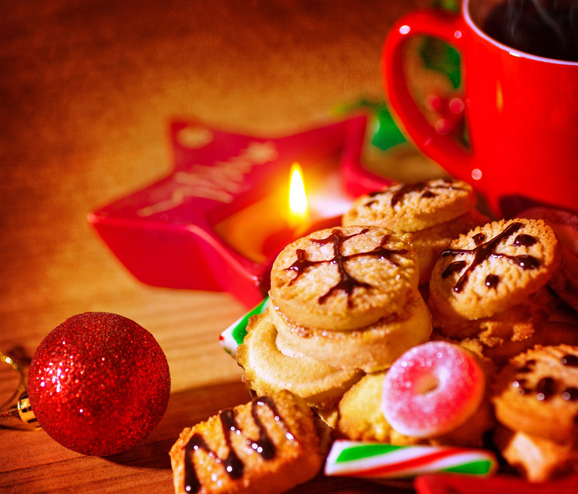 galletas dulces vacaciones navidad año nuevo