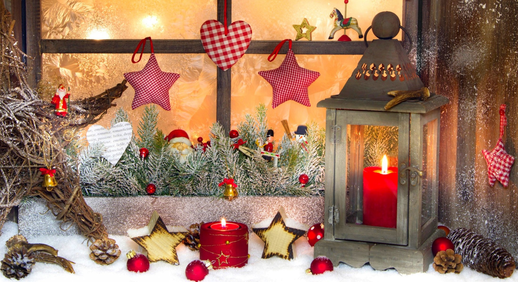 holiday winter snow star new year christmas christmas decorations lantern candles heart holiday happy new year merry christmas christmas decoration winter