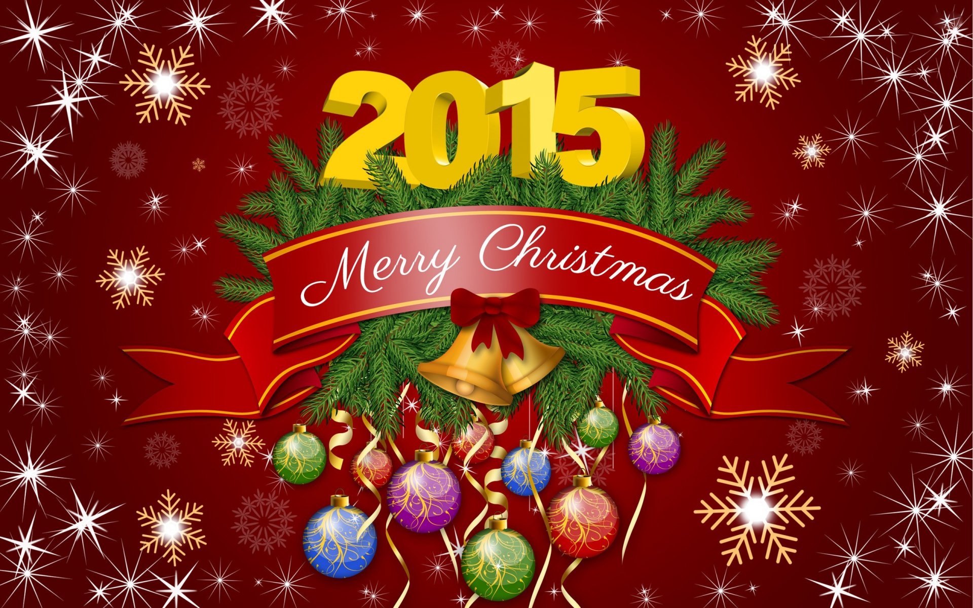 new year christmas 2015 decoration graphic