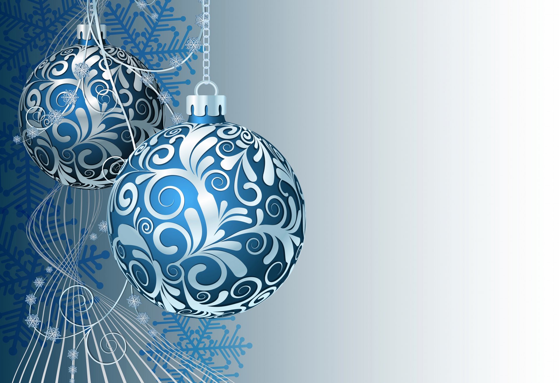 new year graphics vector snowflakes ball