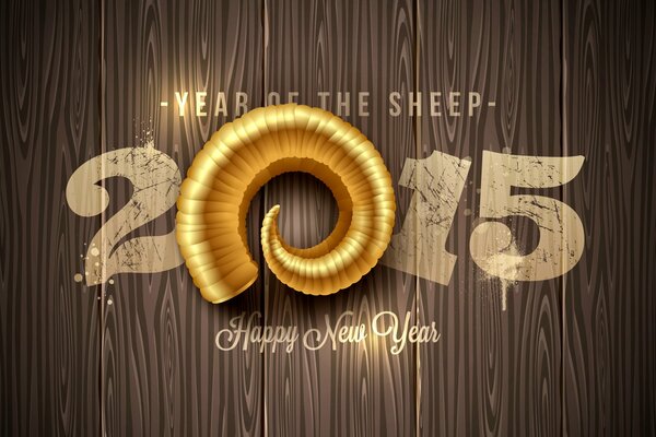 Happy New Year of the golden sheep