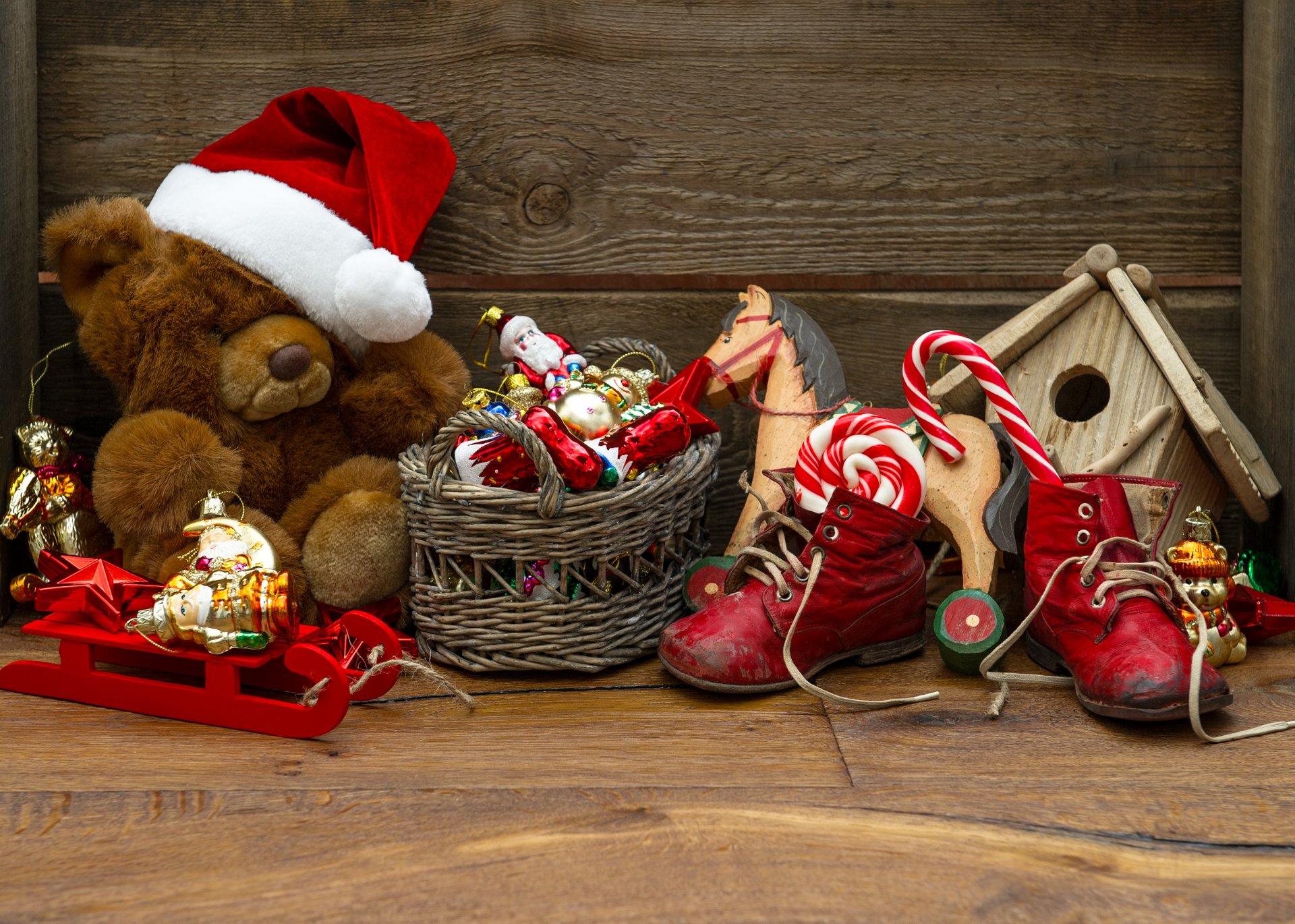 año nuevo navidad vacaciones bolas decoración