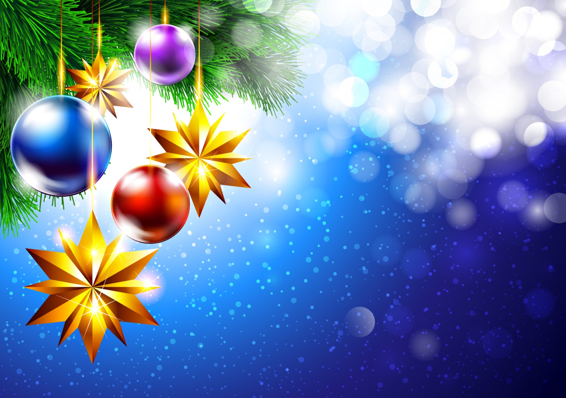 new year christmas holiday bulbs decoration