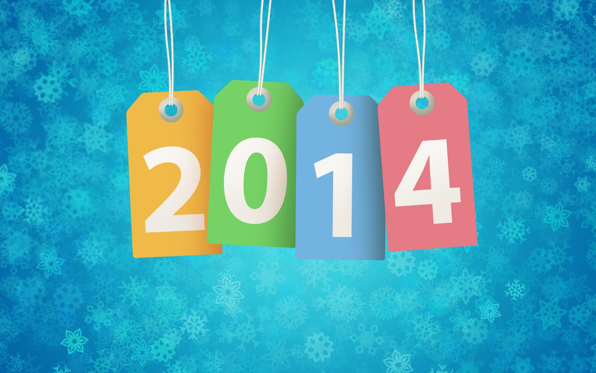 new year 2014 snowflakes holiday