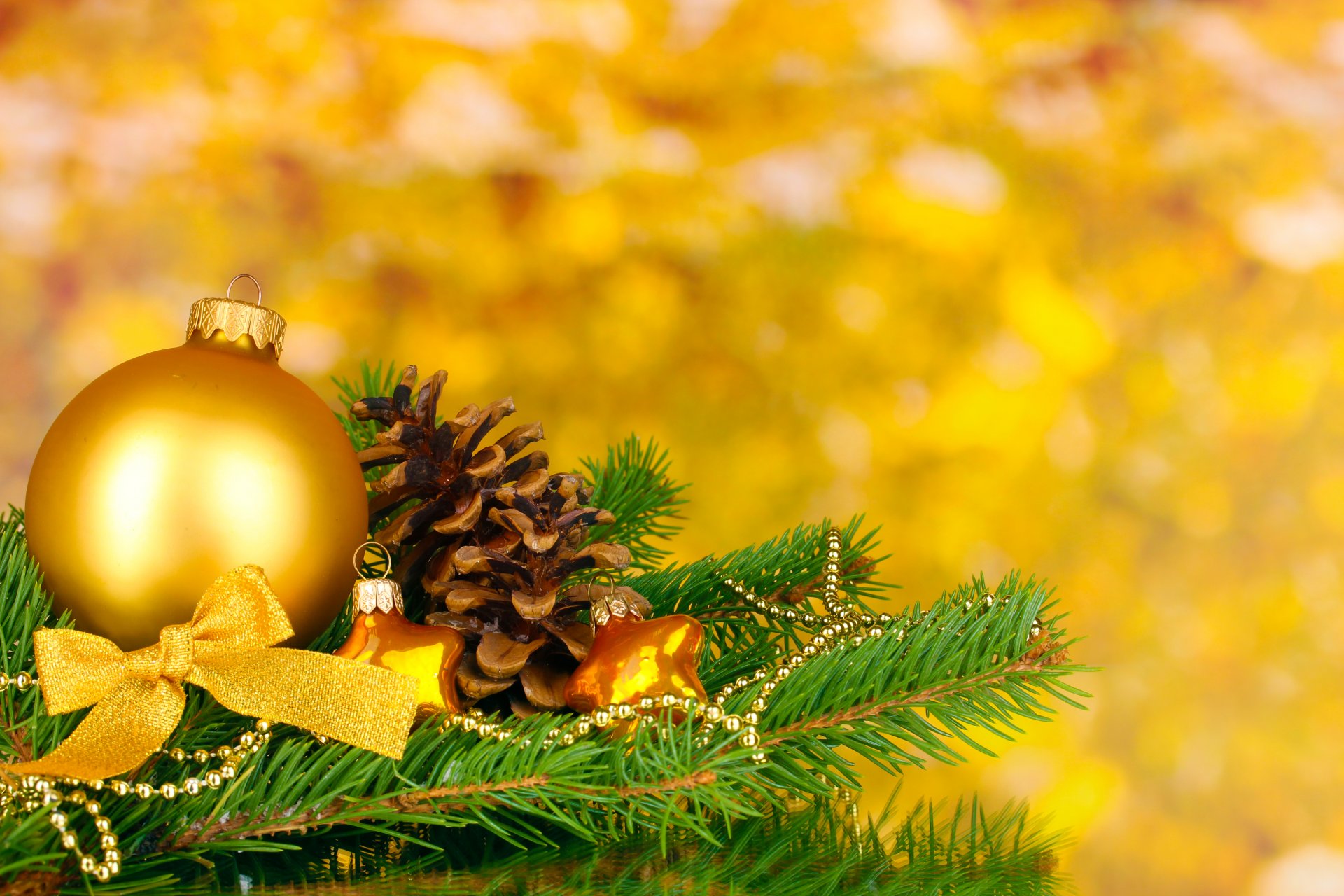 buon natale nuovo anno decorazione natalizia palloncini d oro nastro bokeh buon natale felice anno nuovo decorazioni natalizie palloncini d oro nastri