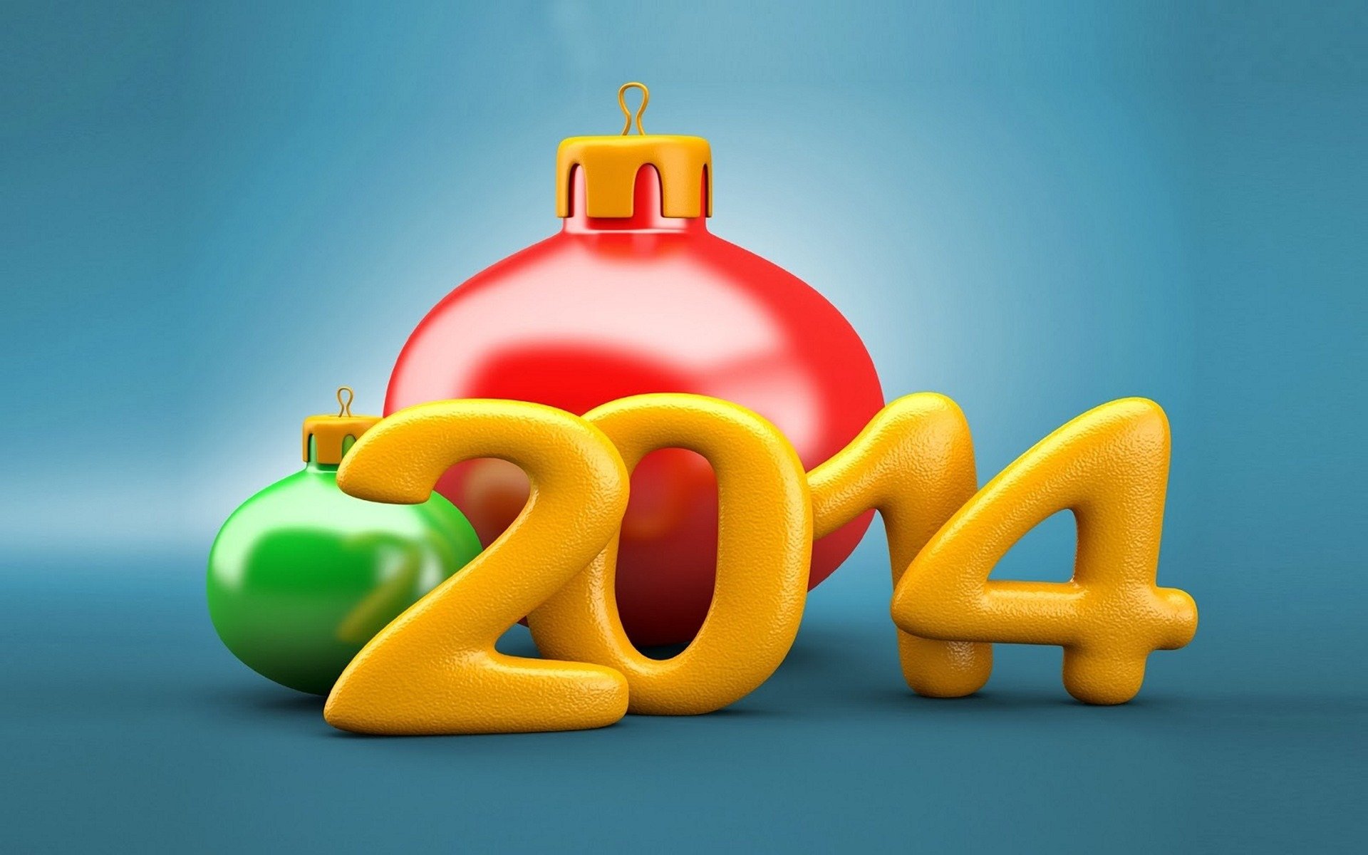 2014 new year holiday ball toys decoration wallpaper