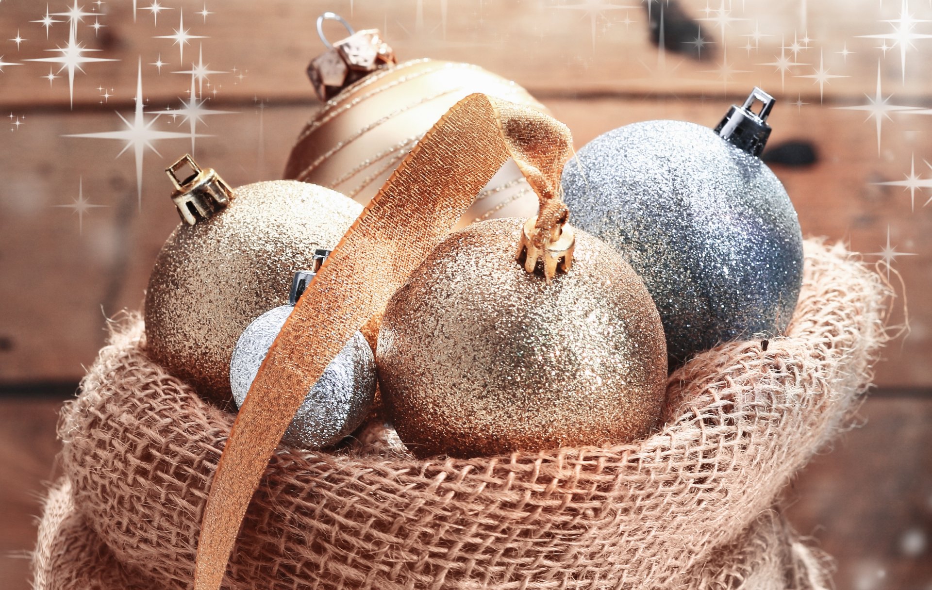 bolas año nuevo juguetes bolas árbol de navidad adornos oro plata cinta bolsa vacaciones año nuevo navidad