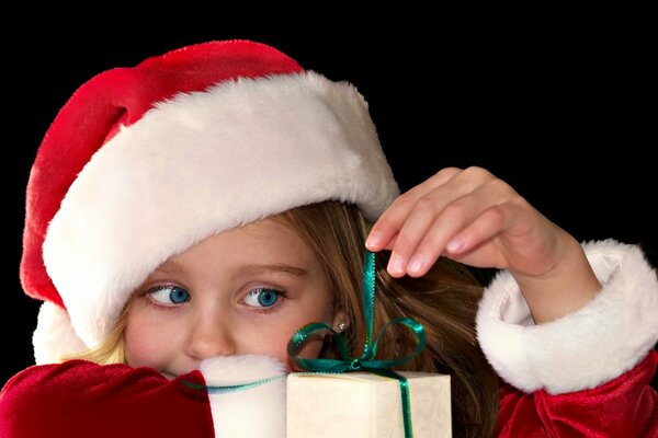 Niña Santa revela regalo