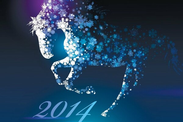 Nouvel an cheval 2014