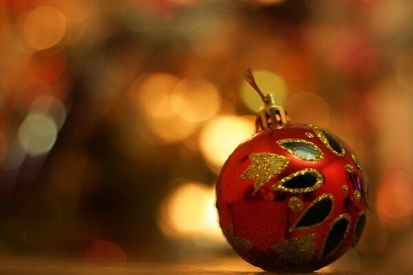 Christmas toy painted ball