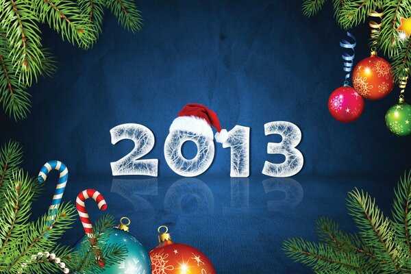 Happy New Year Card 2013