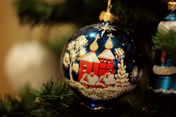 Boule de jouet d arbre de Noël