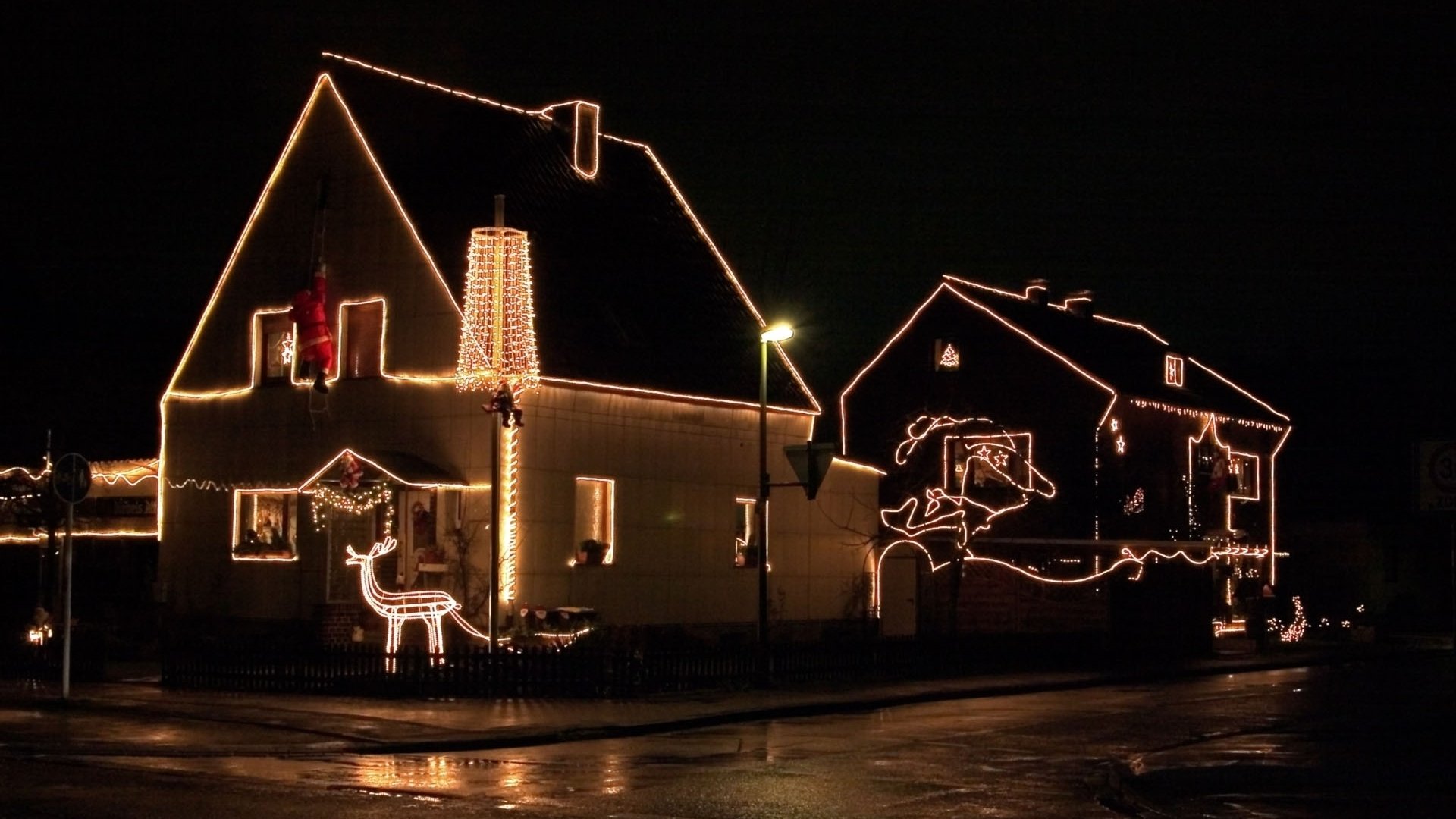 casa natale decorazione notte