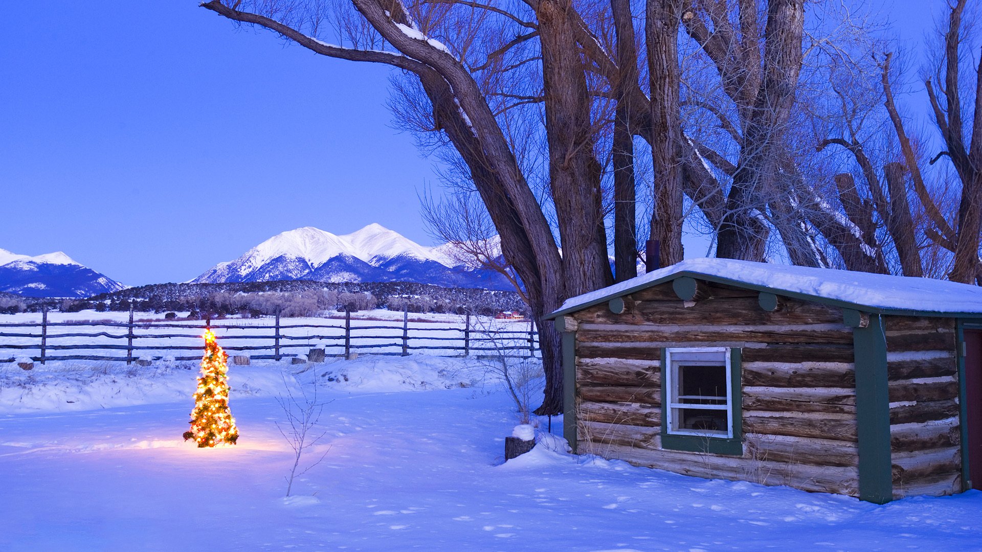 casa montagne neve