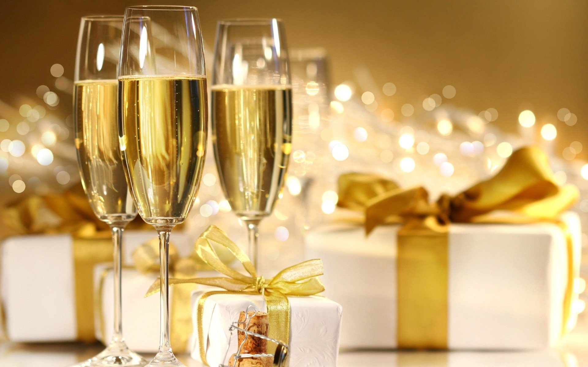 neujahr champagner gläser geschenke