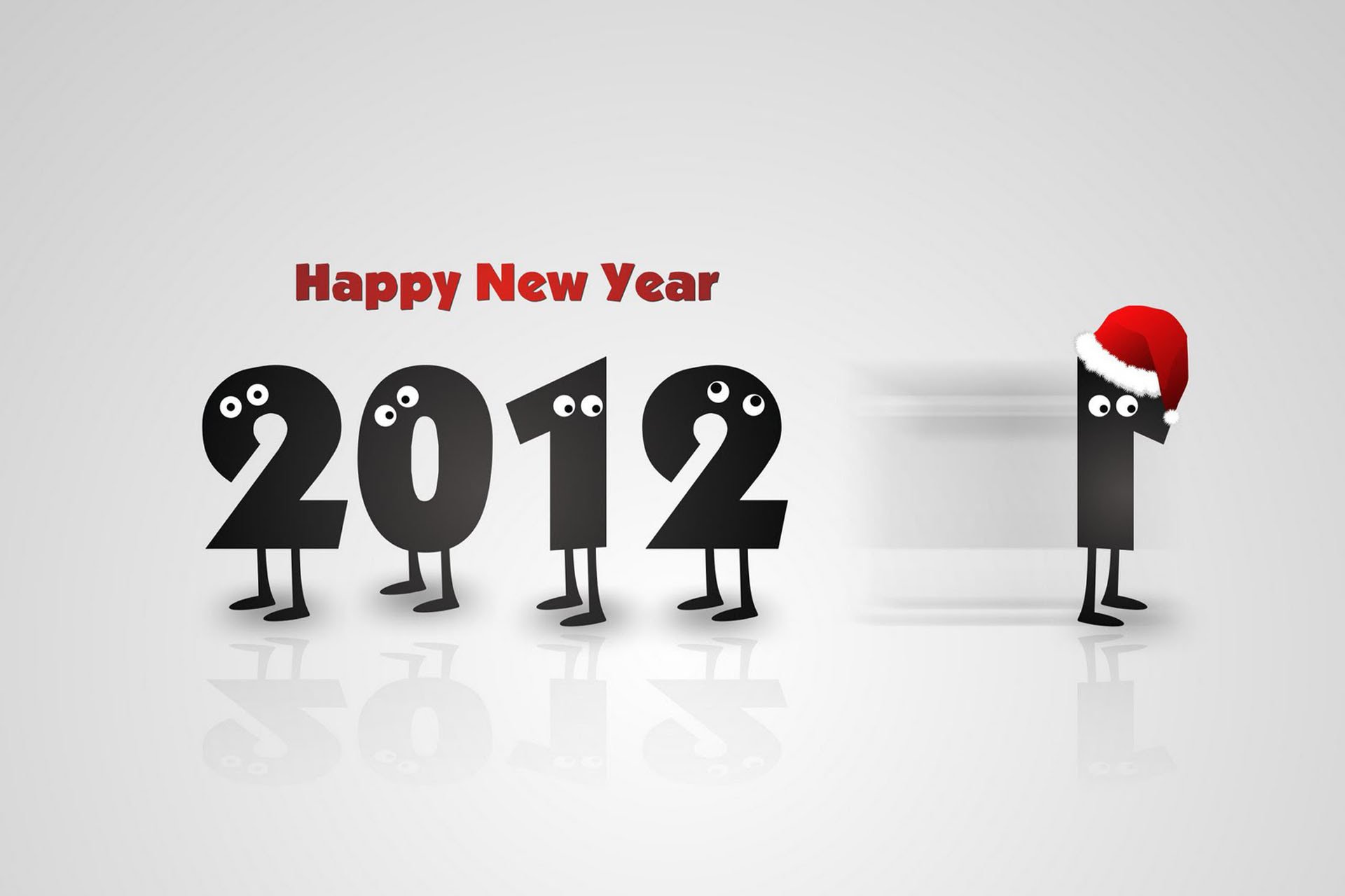 2012 year change 2011 numbers number eyes cap happy new year new year holiday christmas merry