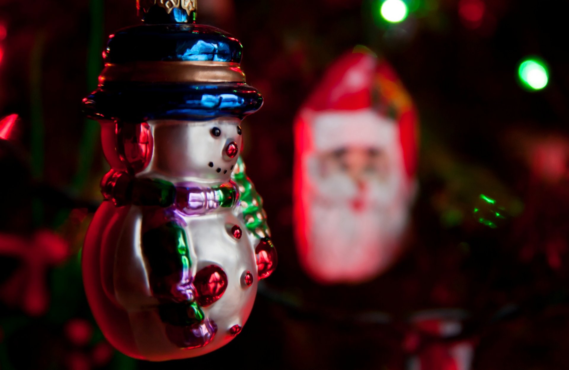 nouvel an bonne année vacances papier peint de noël couleurs de noël décoration de noël papier peint de vacances paysage jouets bonhomme de neige