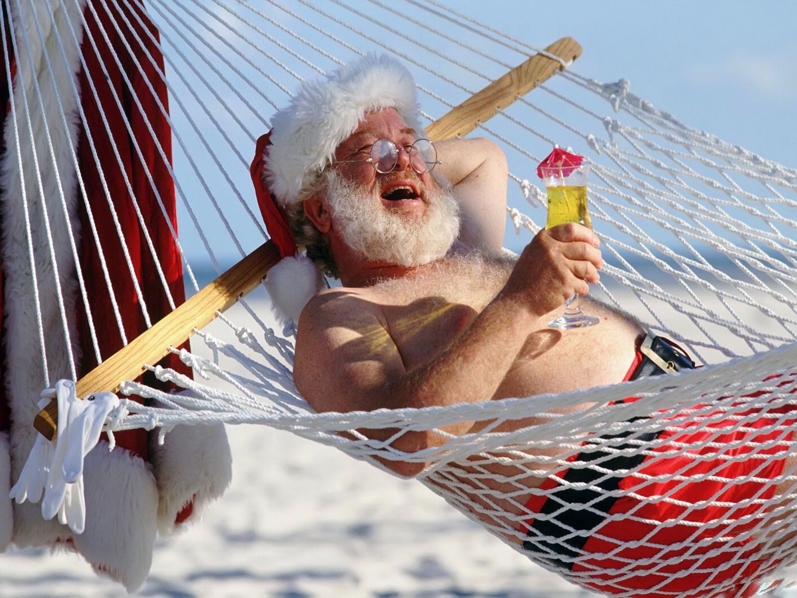 father christmas hammock cocktail