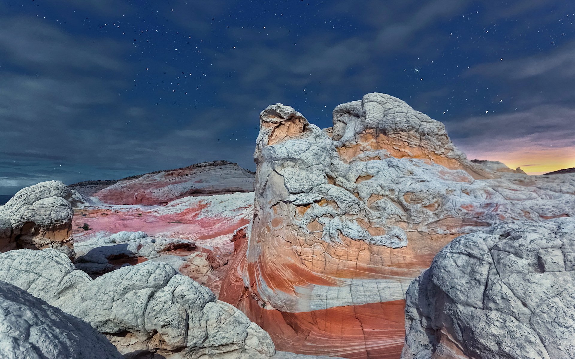 vermilion cliffs national monument arizona étoiles