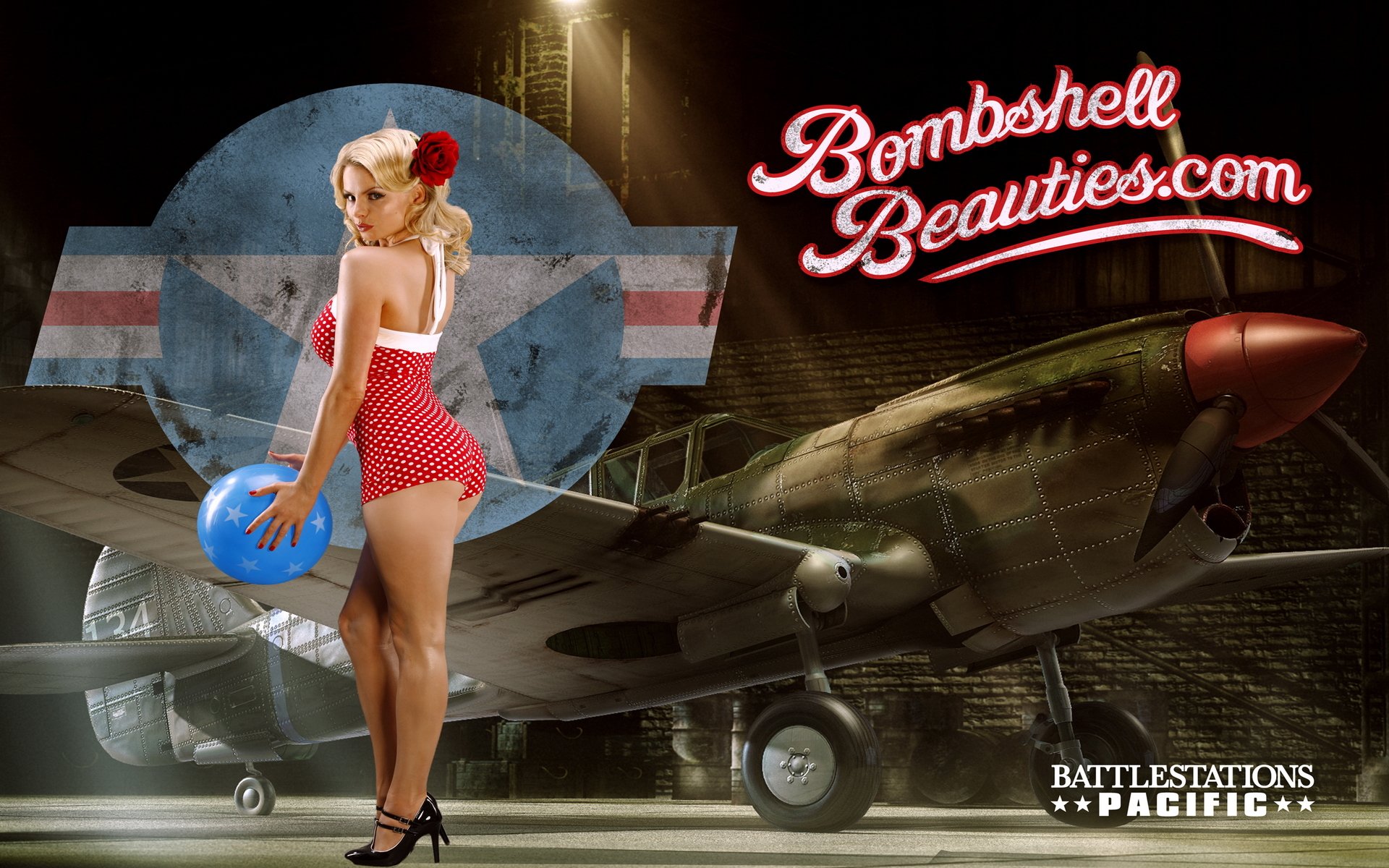 p-40 pin-up seconde guerre mondiale