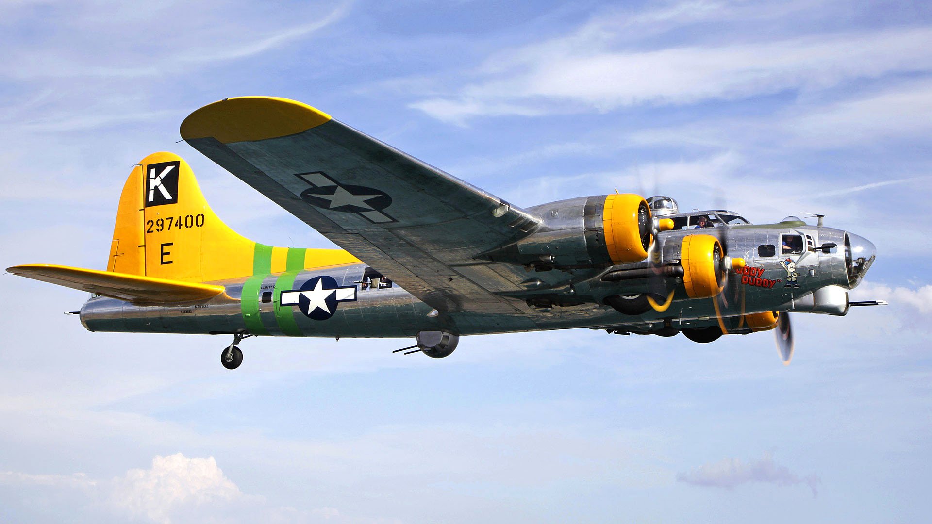 ky flight plane bomber boeing b-17 flying fortre