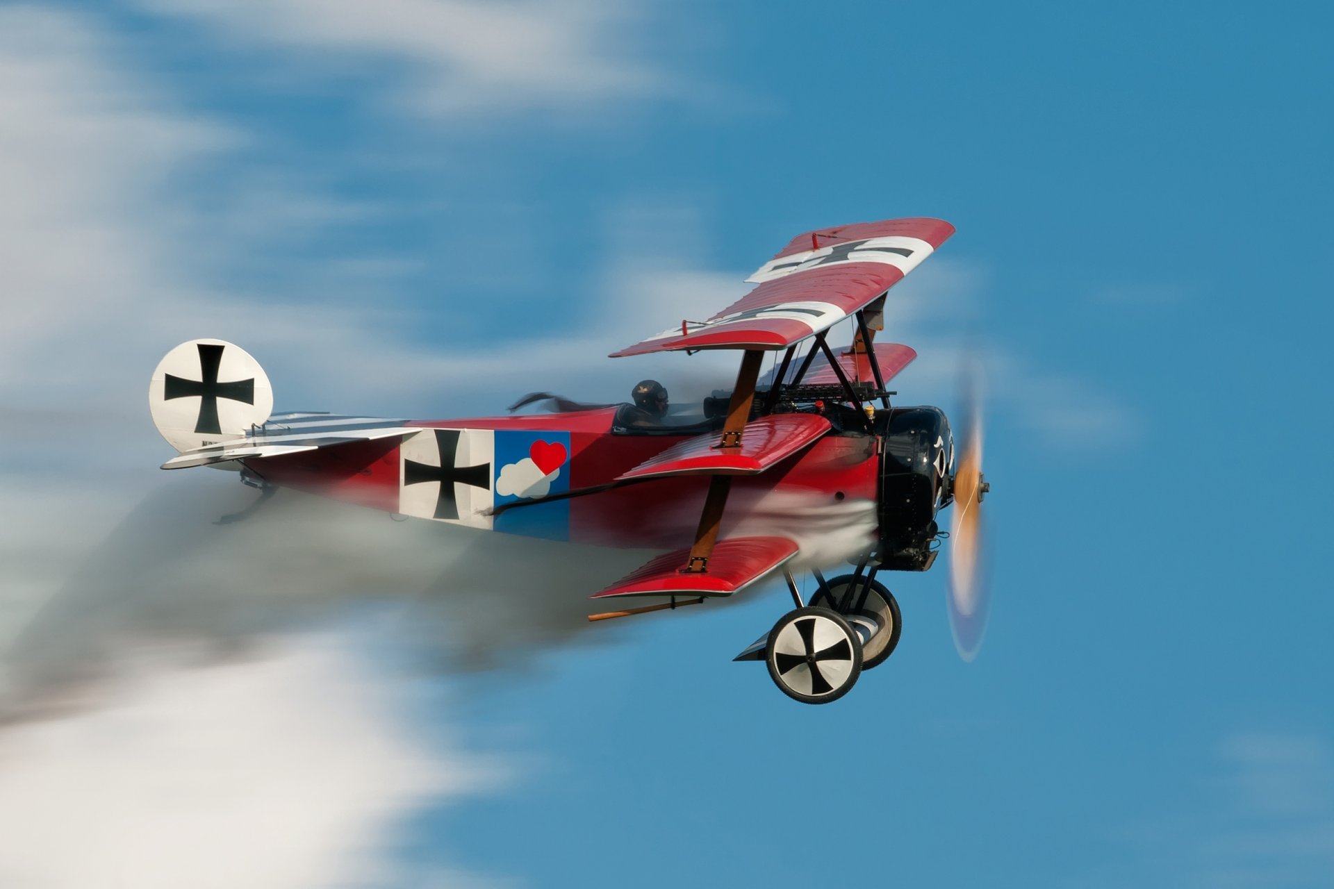 flugzeug fokker dr. i triplan deutschland