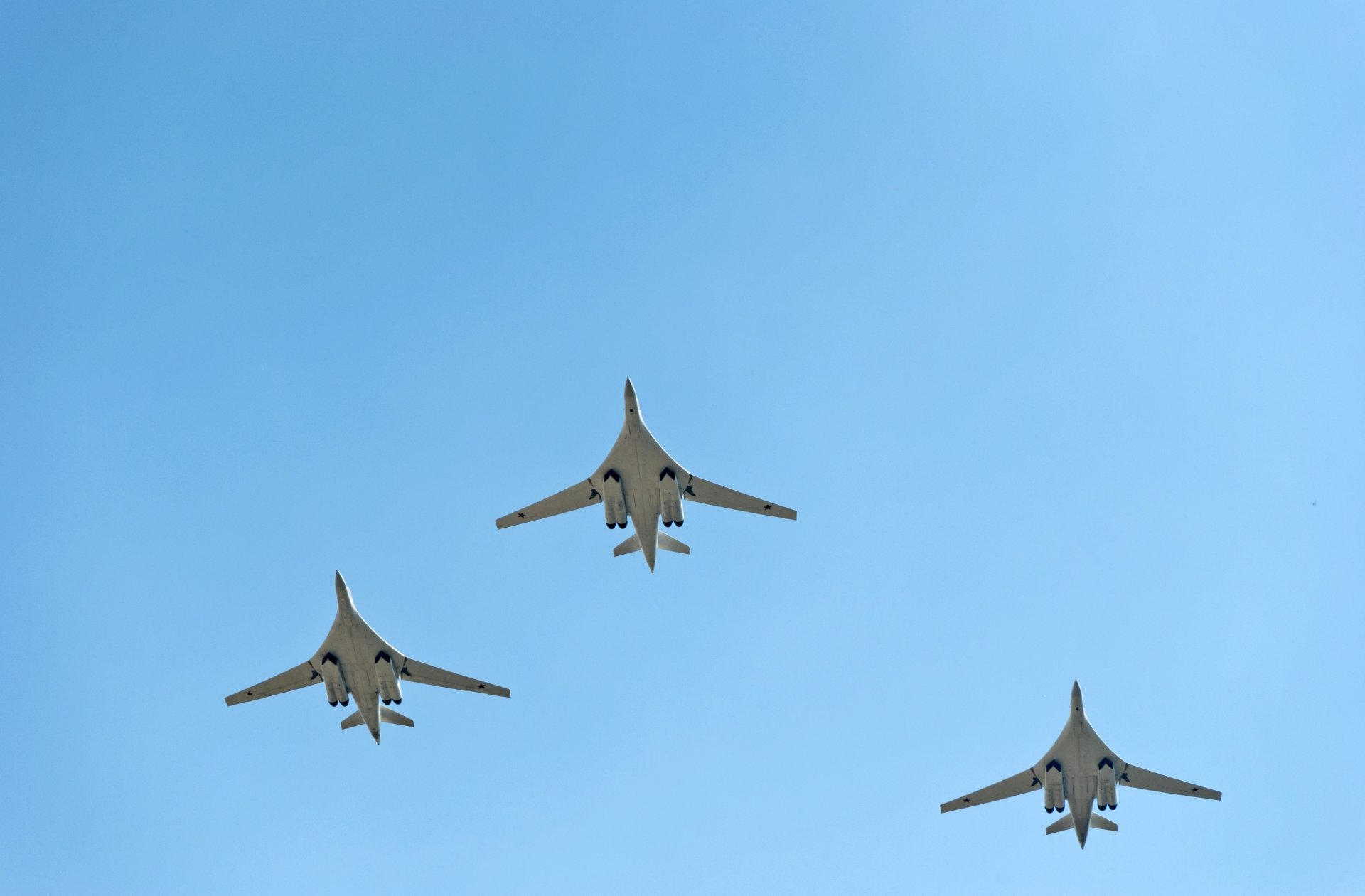 ciel tu-160 trois cygnes blancs