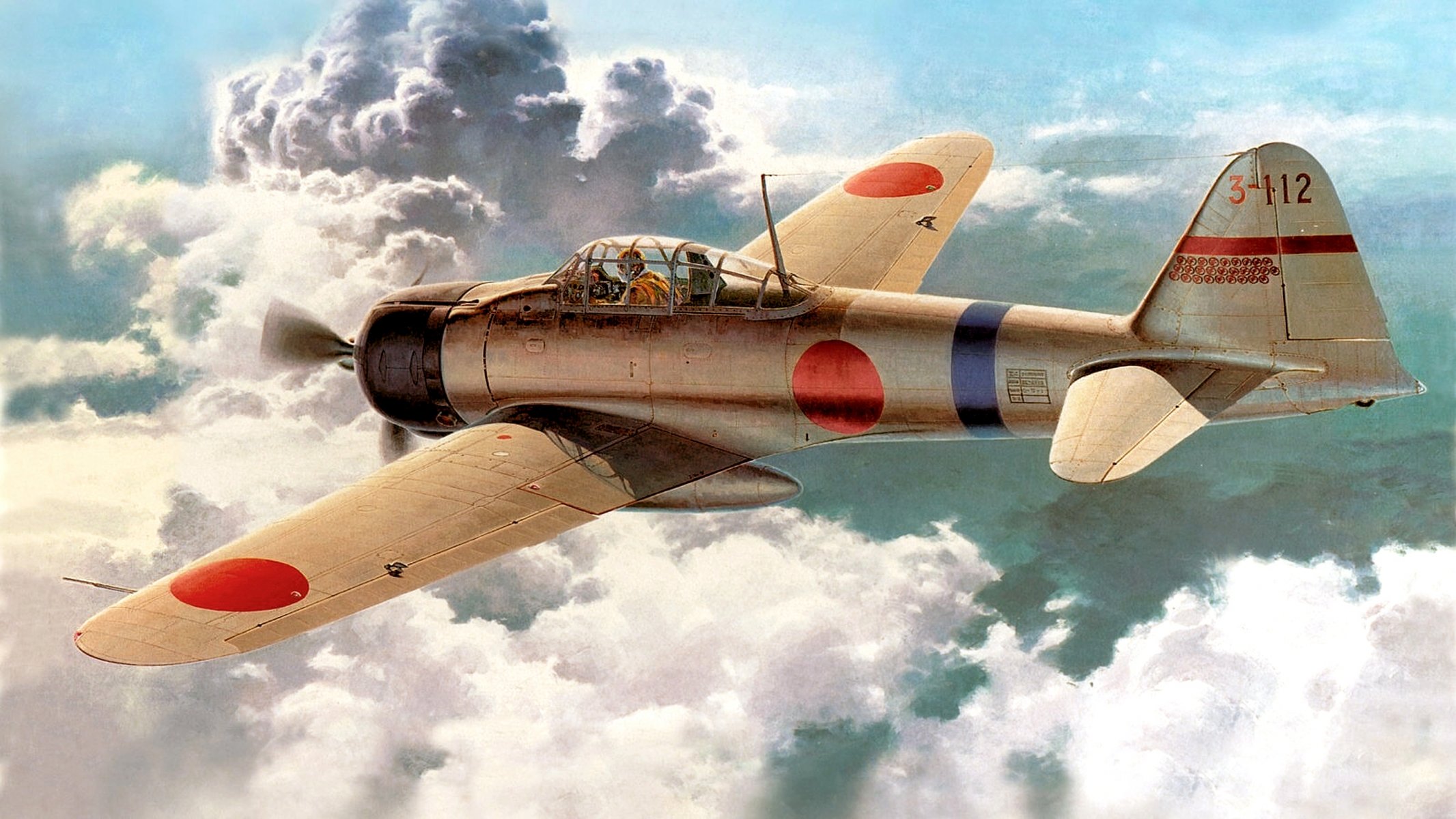 arte japonés caza de cubierta mitsubishi a6m2 risen tipo 0 ww2 figura