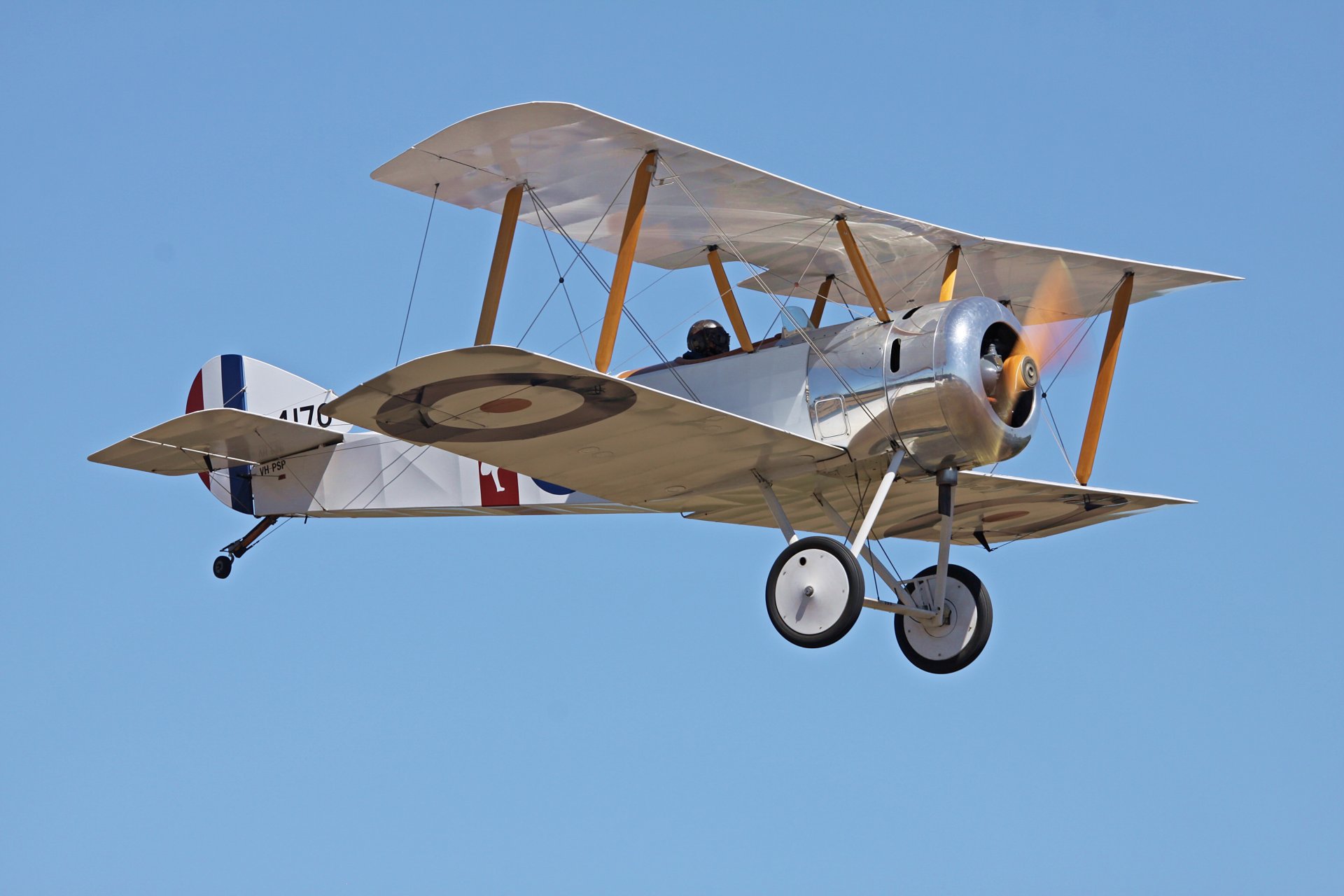 military historical club plane sopwith pup sopwith pape english single fighter 1916 . first world war wwi private collection retro