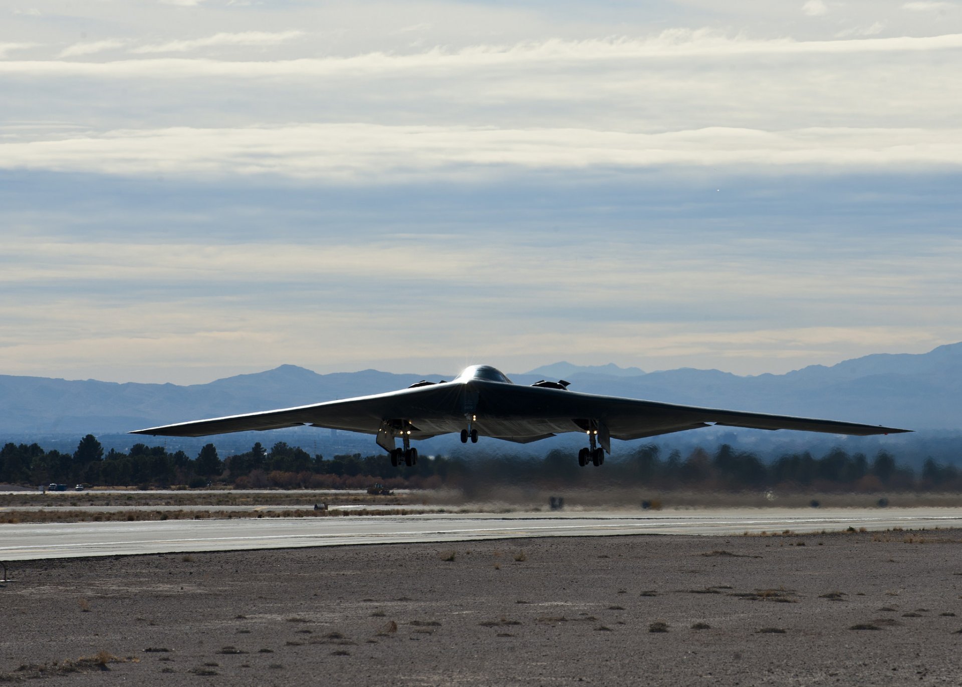 northrop b-2 spirit stratégique bombardier aérodrome