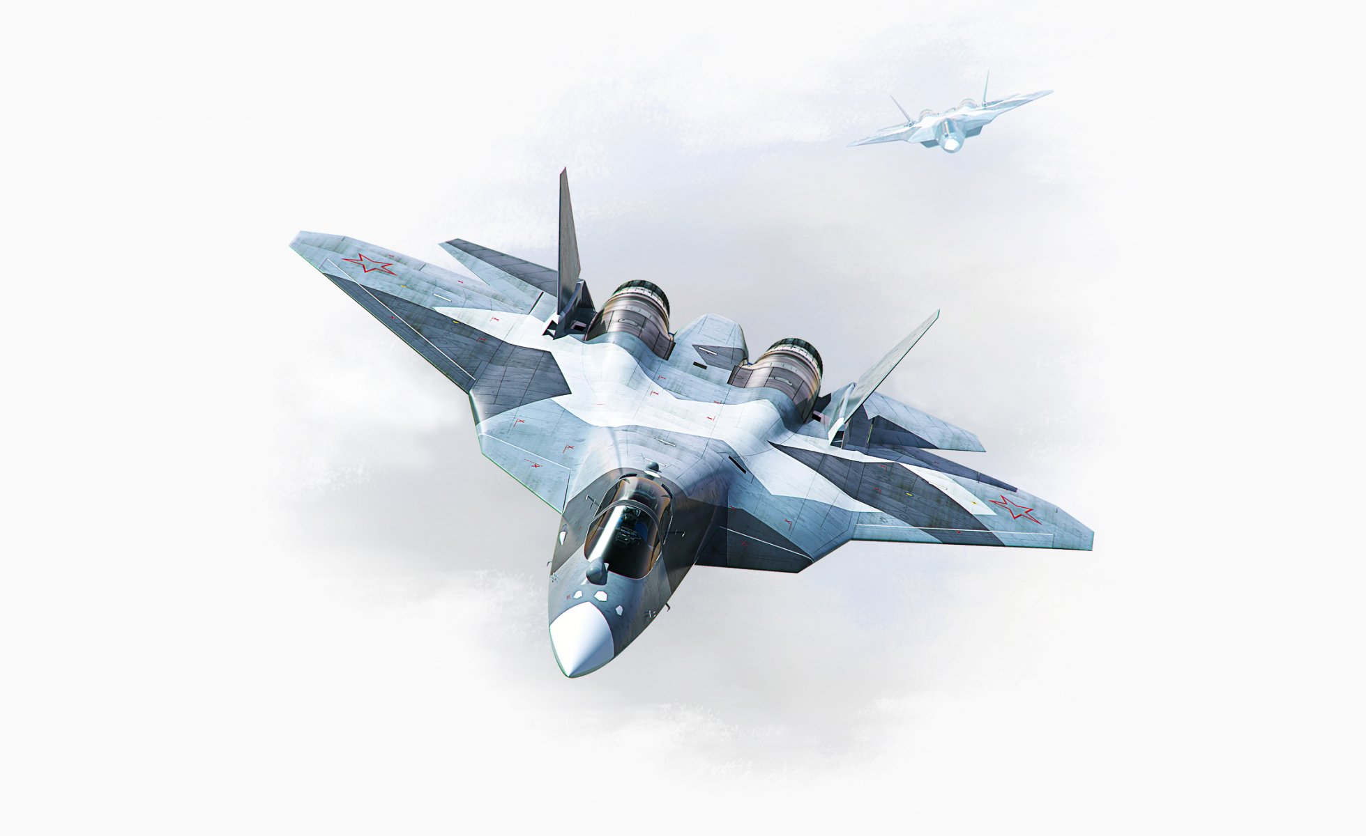 pak fa t-50 aviazione multi-purpose fighter air force russia figura vola aereo due cabina ali naso