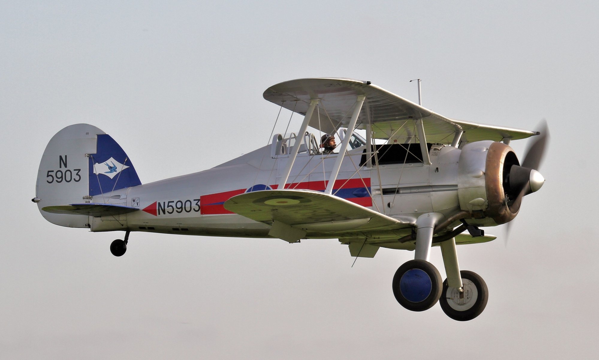 cielo gladiador ii británico caza biplano