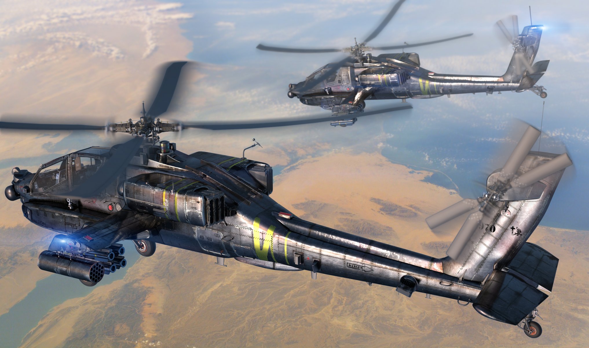 art ciel ah-64 apache apache de base de combat les forces armées des états-unis la terre