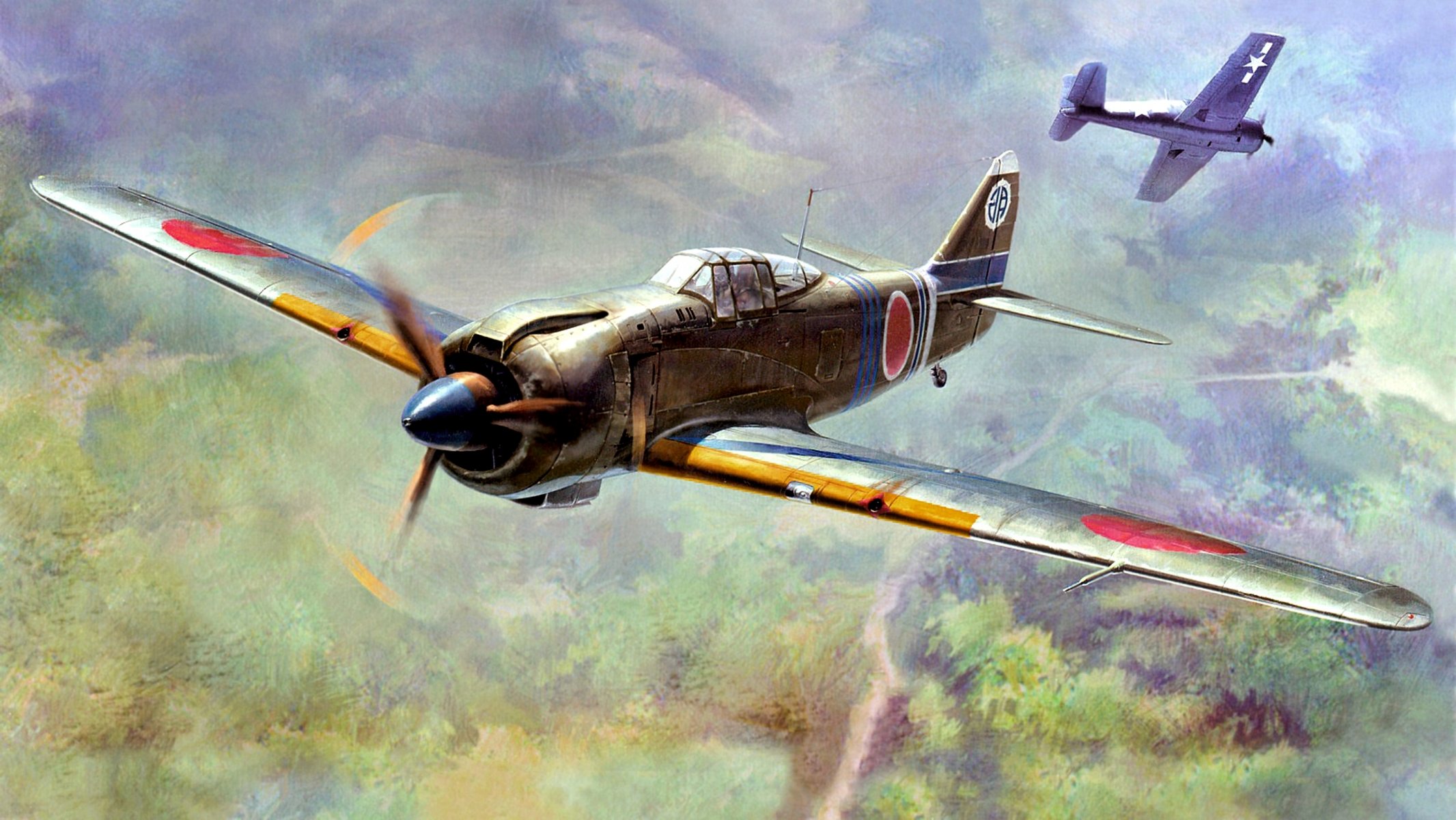 arte kawasaki ki-100-iib giapponese monoposto caccia intercettore costruzione interamente in metallo ww2 figura