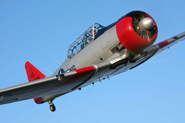 In a private collection, a US Air Force aircraft from World War II is in excellent technical condition