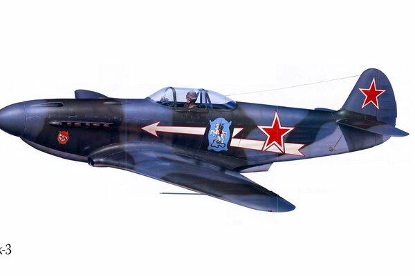 Yak - 3 avec pilote